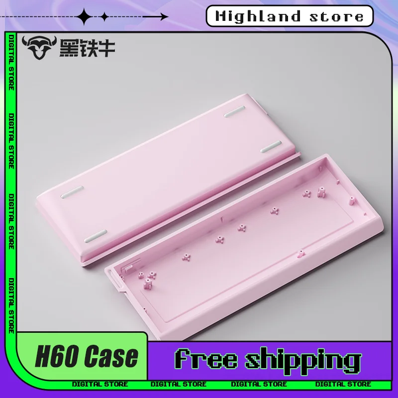 Wooting 60HEやHM66をガスケットマウント化できる DesktopTribe DT60