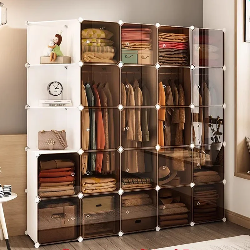 

Filing Display Closet Partitions Clothes Storage Organizer Bedroom Wardrobe Plastic Space Saving Guarda Roupa Home Furniture