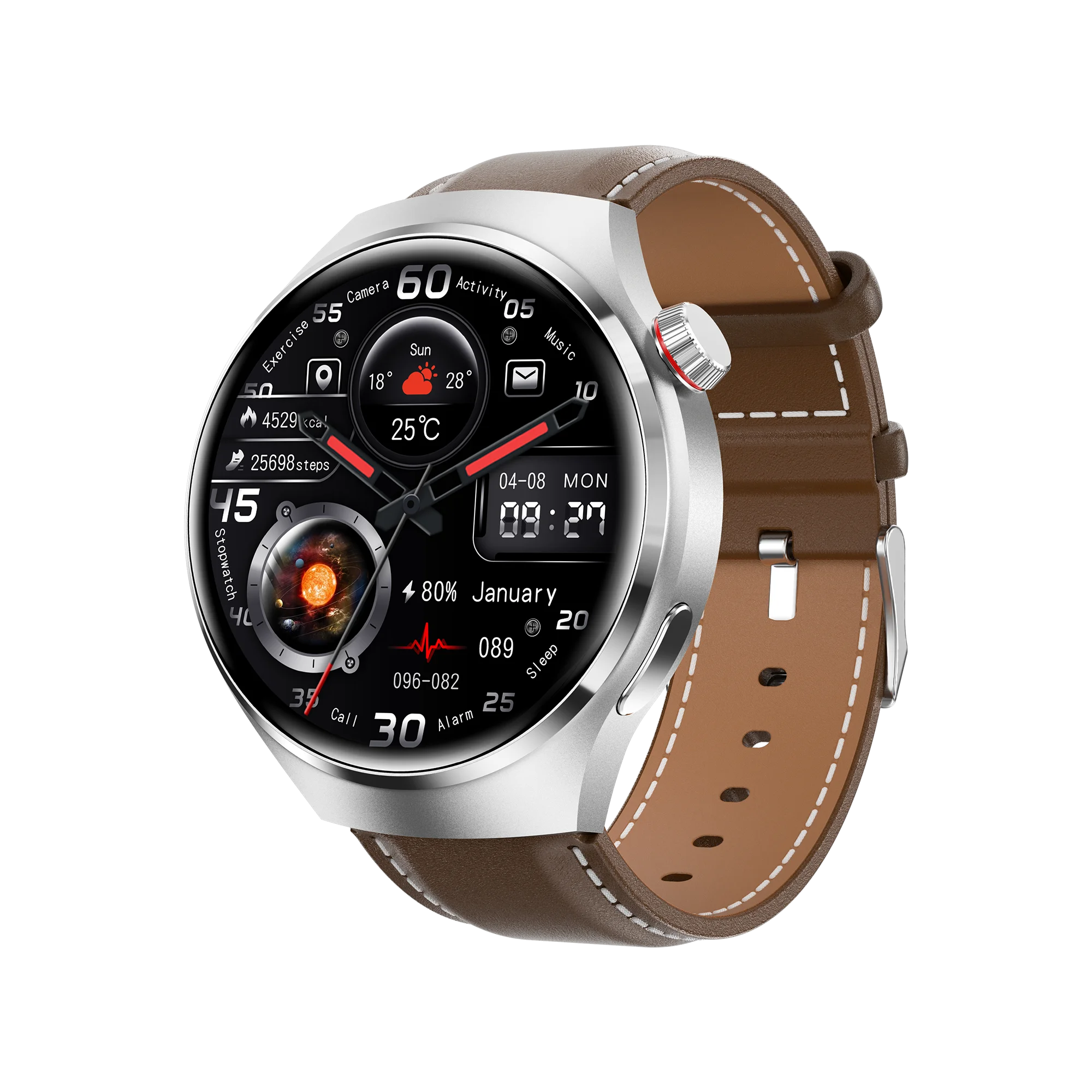 GT4 Pro Smart Watch 1.53“ 360*360 Wireless Charging Bluetooth Call NFC  Smart Watch 300mAh Battery VS Huawei LEMFO LOKMAT