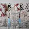 Hinged Flower Glass Vase Test Tube Creative Plant Holder Hydroponic Container Living Room Office Dining Table Floral Home Decor 5