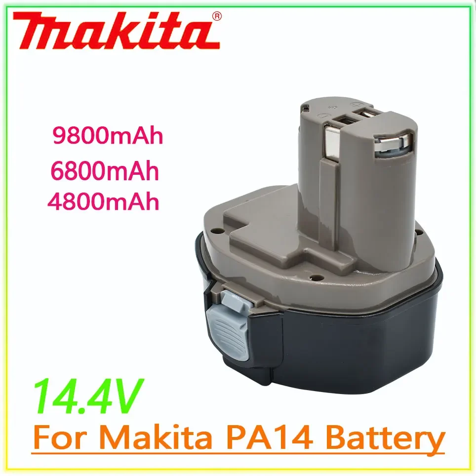 

Makita Original 14.4V 4800mAh 4800mAh 9800mAh NI-CD Power Tool Battery Battery for Makita PA14 1422,1420 192600-1 6281D 6280D