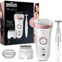 Braun Silk-épil 9 9-890, Facial Hair Removal for Women, Hair Removal Device, Bikini Trimmer, Womens Shaver Wet & Dry 1
