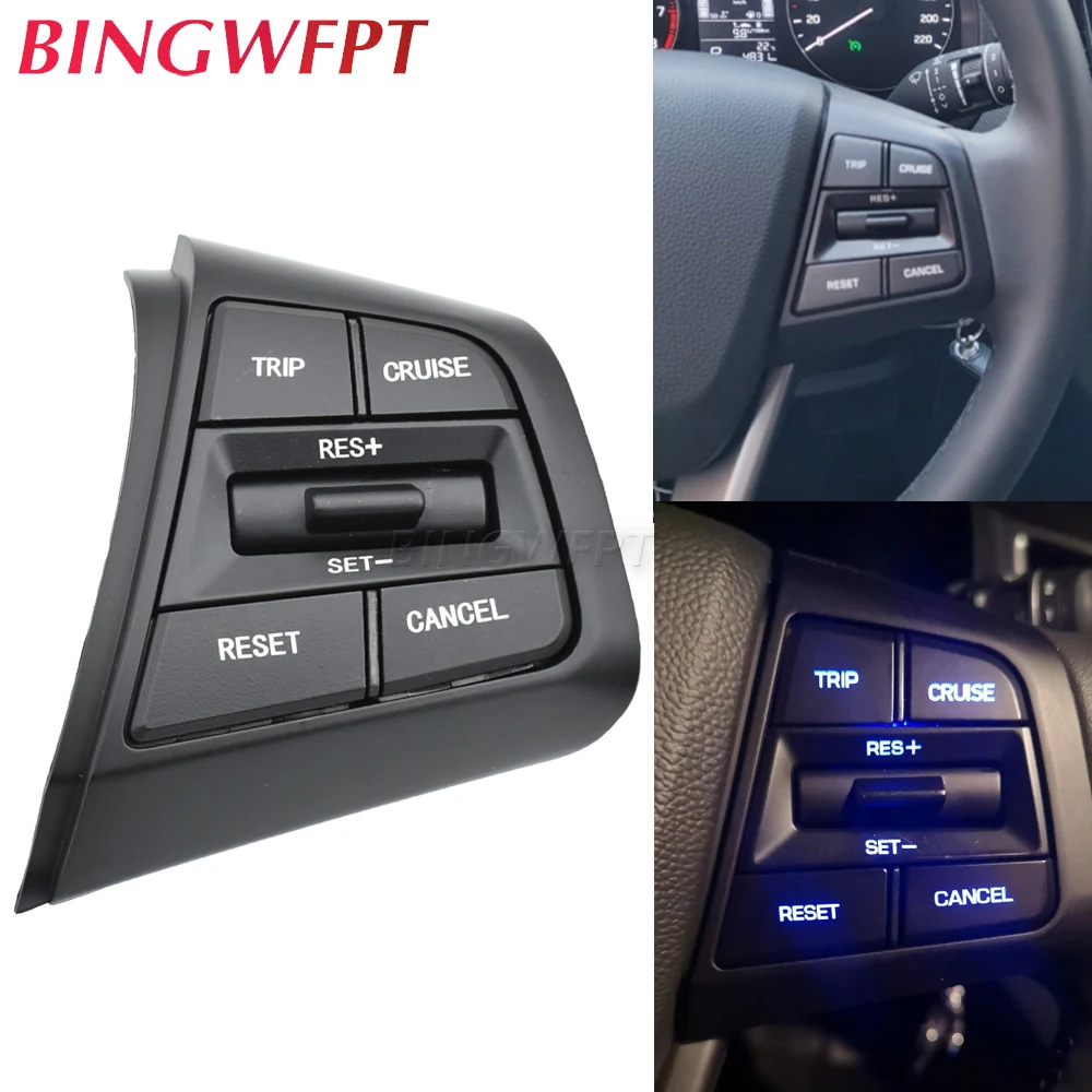 Right Side For Hyundai Creta Ix25 1.6L/2.0L Cruise Control Buttons Remote Contro