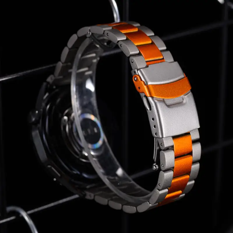 Luxury Stainless Steel Watch Bracelet Strap