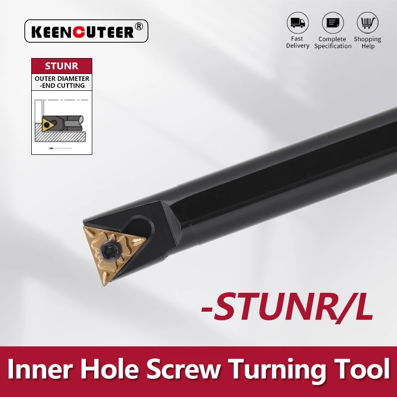 

Internal turning tool S16Q-STUNR16 S20R-STUNR16 S16Q-STWNR16 S16Q-STFNR16 S16Q-STJNR16 Lathe Turning CNC Cutting Tool Cutter Bar