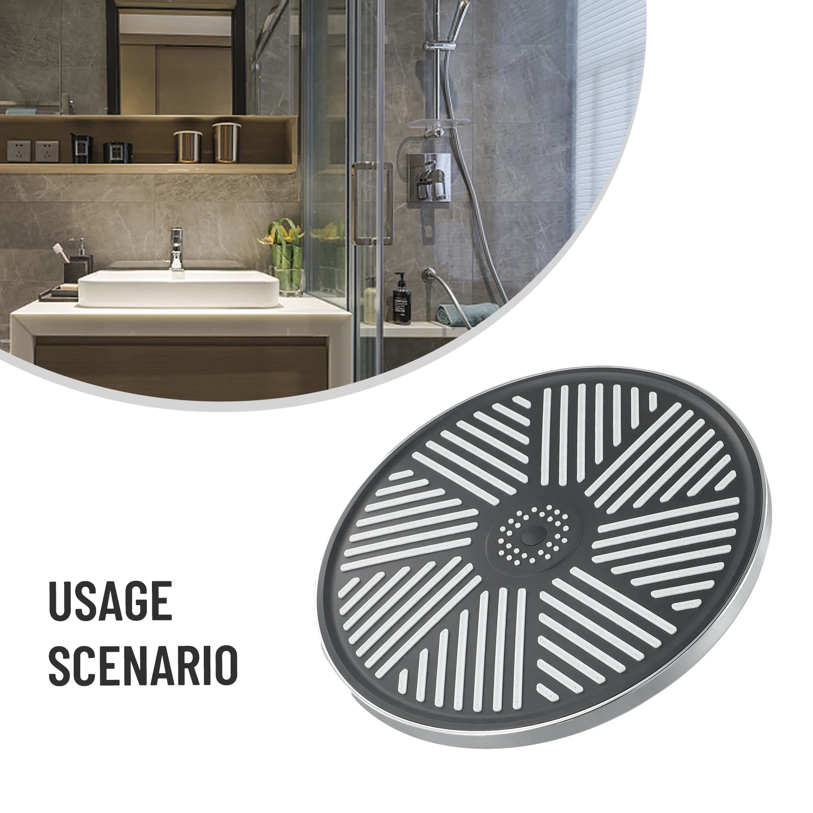 

Насадка для душа, съемный дождевой Душ высокого давления, 10 дюймов, водопад, аксессуары для ванной комнаты, лучший опыт душа