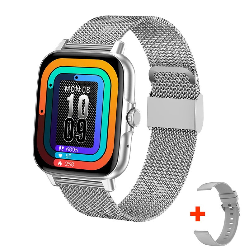 2022 New Bluetooth Answer Call Smart Watch Men Full Touch Dial Call Fitness watch IP67 Waterproof Smartwatch men for android IOS 