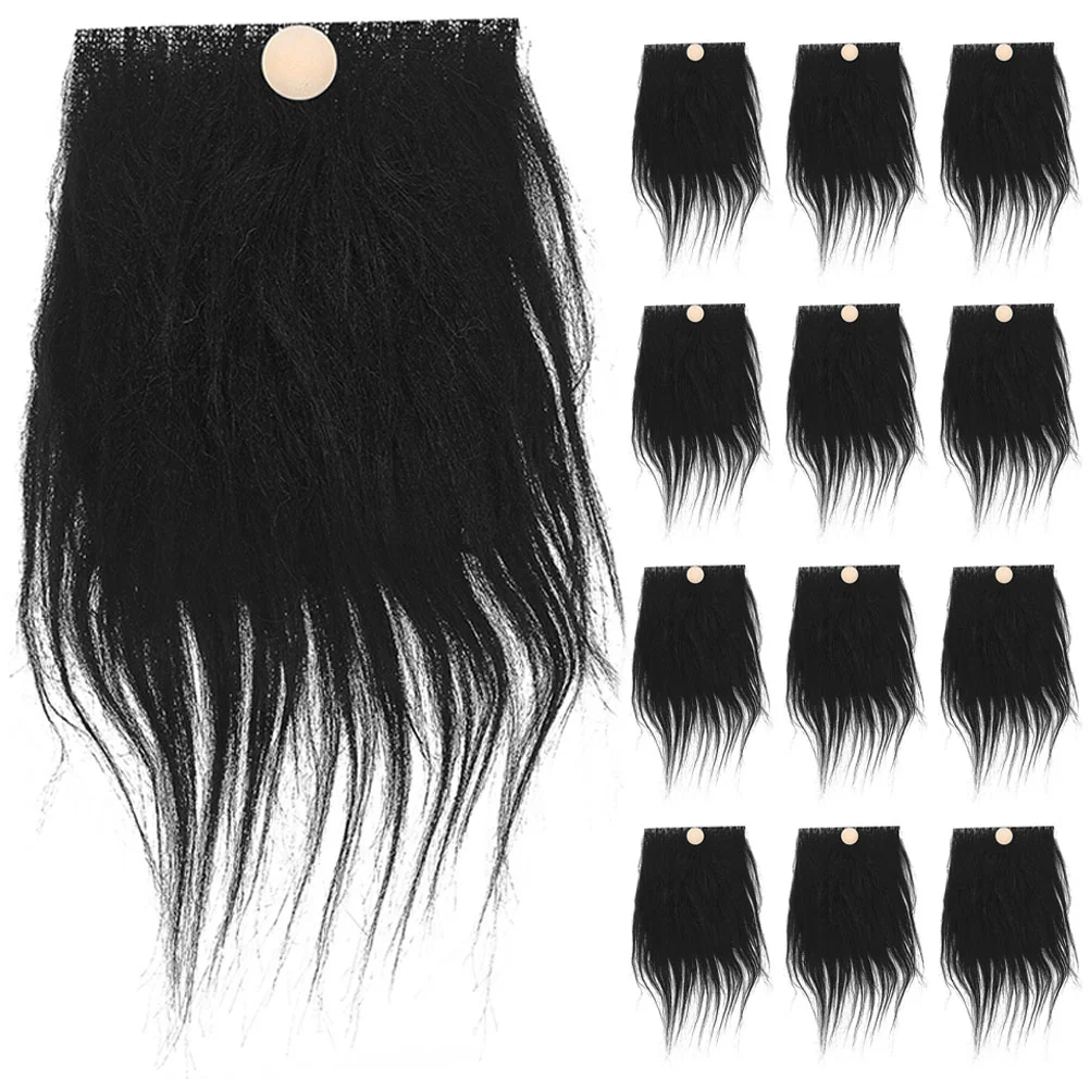 

24 Sets of Gnome Making Material Cartoon Gnome Beards Supply DIY Gnome Beards Props