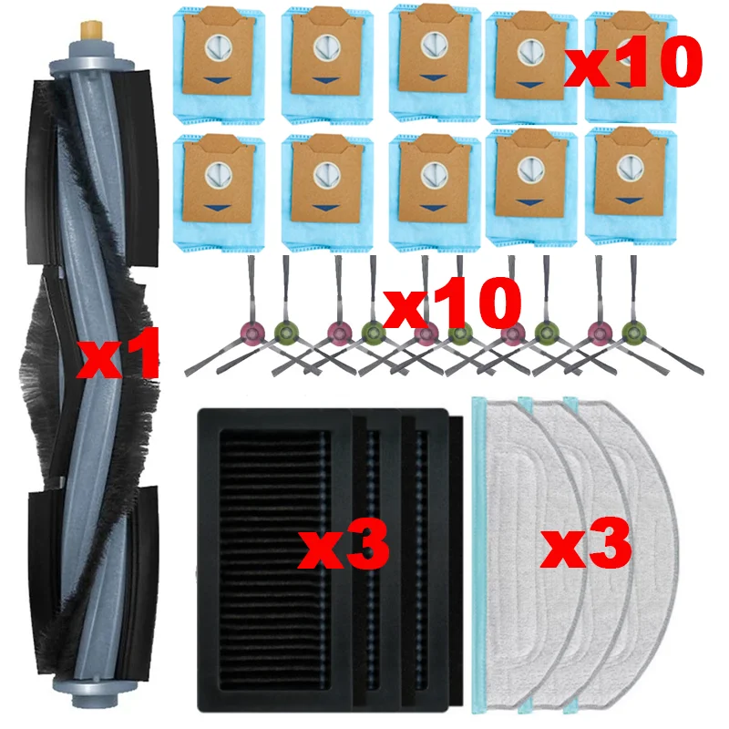 

Replacement Parts For Yeedi CC Vacuum Robot Cleaner Main Brush Side Brush HEPA Filter Brush Cover Accessories Spare Parts