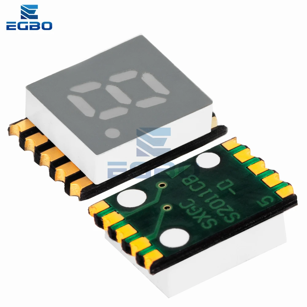 Display LED SMD 6.9x10x3mm 0.2 Pollici Colore Rosso Display LED SMD Catodo con PCB - Image 6