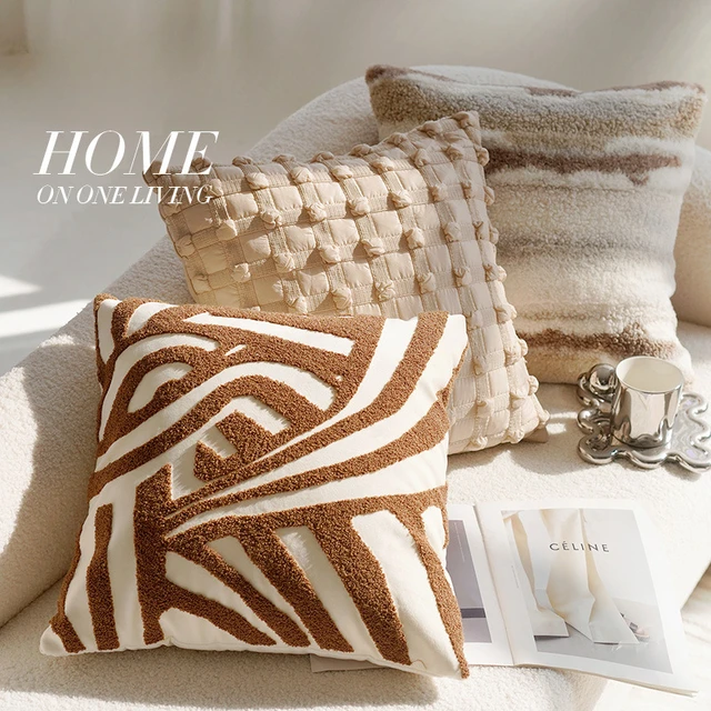 Vintage Nordic Throw Pillow Cover 1