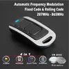 For MUTANCODE II/T/T-8/MINI Garage Door Remote Control Compatible With MASTERCODE MV1 MV12 MV123 Electric Gate Control 433.92MHz 3