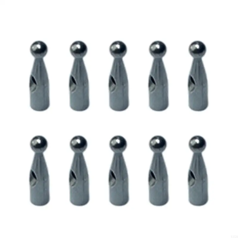 10pcs Umbrella Tail Beads Metal End Caps For 4mm Umbrella Repair And DIY Metal Tips For 4mm Diameter Bone