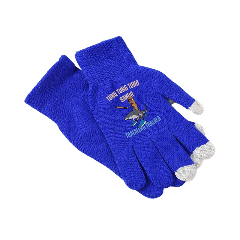 フェルトキャラクター手袋 イタリア Brainrot 手袋子供 Tralalero Tralala かわいい手袋男の子