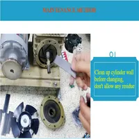 ใบพัดคุณภาพสูง 4*25*60 จำนวน 6 ชิ้น สำหรับอะไหล่ปั๊ม 2