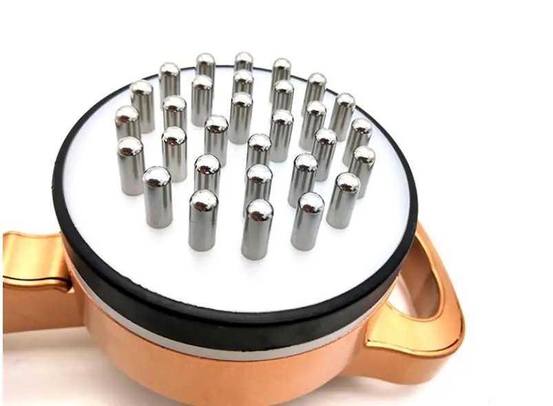 Far-infrared micro electric shock heating five elements health meridian brush electric massage health instrument dredge massage