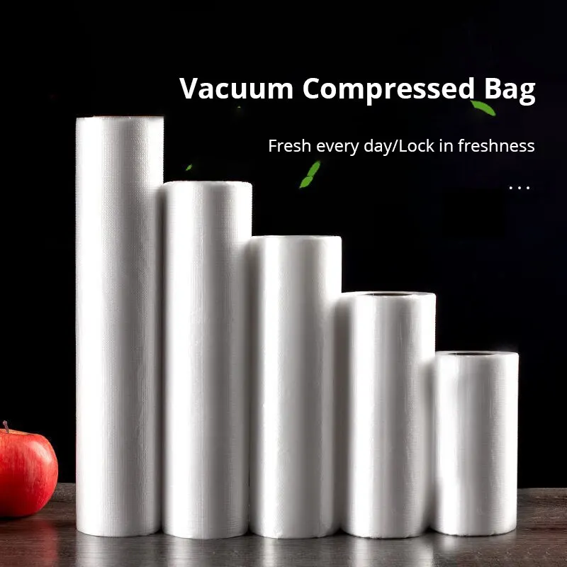 Vacuum sealer bags Vacuum Bags For Food Vacuum Sealer Food Fresh Long Keeping Bags For Packer 12+15+20+25+30cmX500cm Rolls Lot