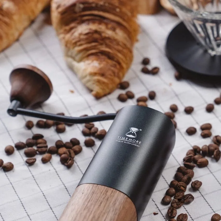 مطحنة قهوة يدوية تيمور G1 بلس شفرات تيتانيوم للطحن...