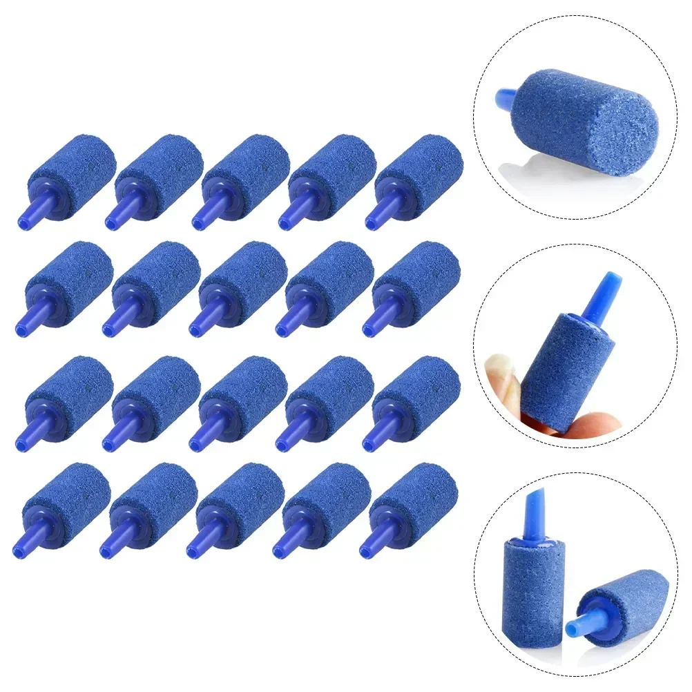 Compact Bubble Stones 50Pcs Supply Sostituibile Bubbler Air Acquario Professionale Per Acquario
