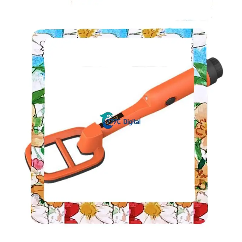 24-Hour Delivery GT120 Handheld Diving Metal Detector Pinpointer Pointer Probe Waterproof Metal Pinpointing 4.2Inch Search Coil