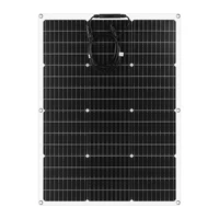 Panneaux solaires flexibles portables 80W 100W, ensemble de cellules solaires pour voiture, camping-car, système solaire domestique 3