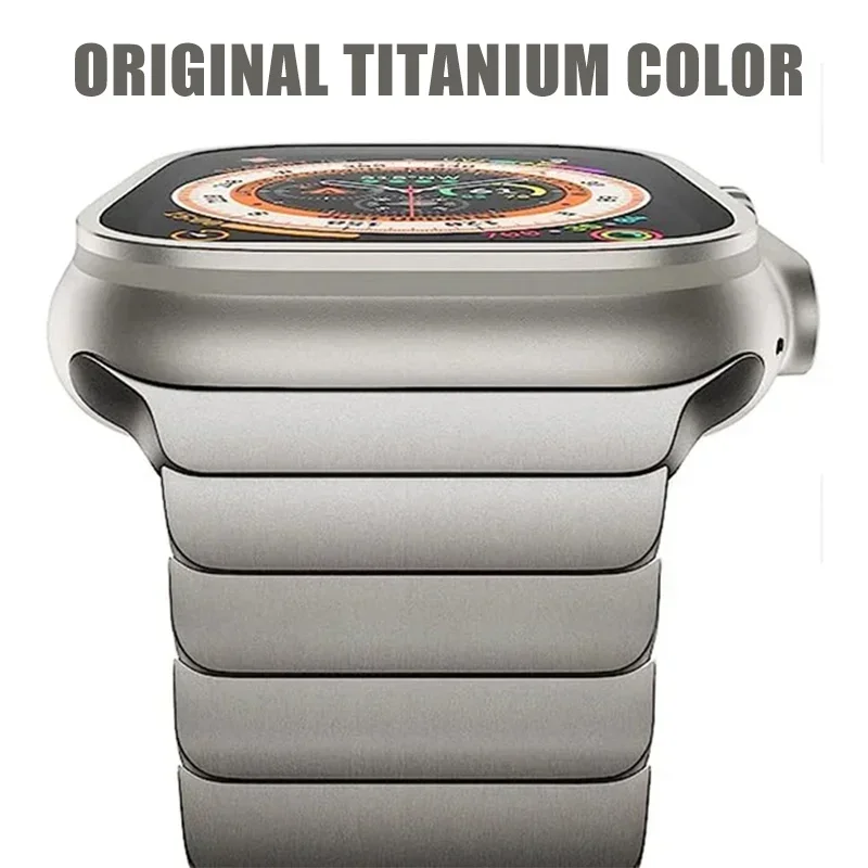 Titanium Color Stainless Steel Strap