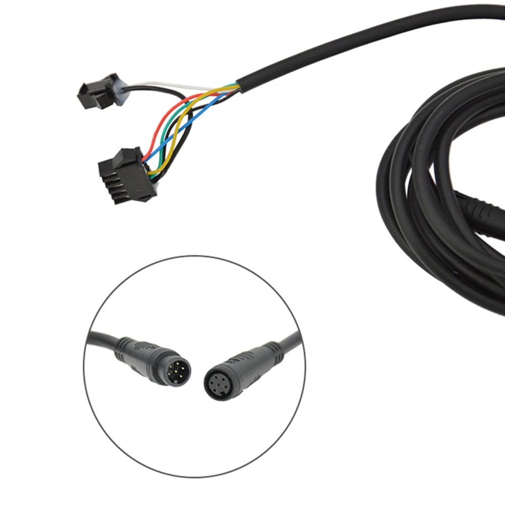 1 Set 5 Pin / 6 Pin E-bike Bicicletta elettrica E-Scooter Display LCD Schermo a colori Strumento intelligente Durevole e pratico - immagine 4