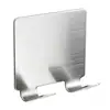 Hot Large Fogless Shower Mirror For Shaving Acrylic Anti-Fog Shaving Mirror With Razor Holder Hooks Wall Hanging Mirror 전신거울 6