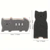 4Pcs Cat Japanese Sponge Scouring Strong Water Absorption Dishwashing Sponge Rust Cleaning Tool Washing Dishes Kitchen Gadgets 6