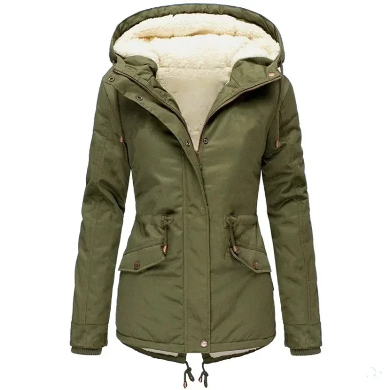Panna Jacket | Women's Autumn Casual Hooded Jacket with Zipper