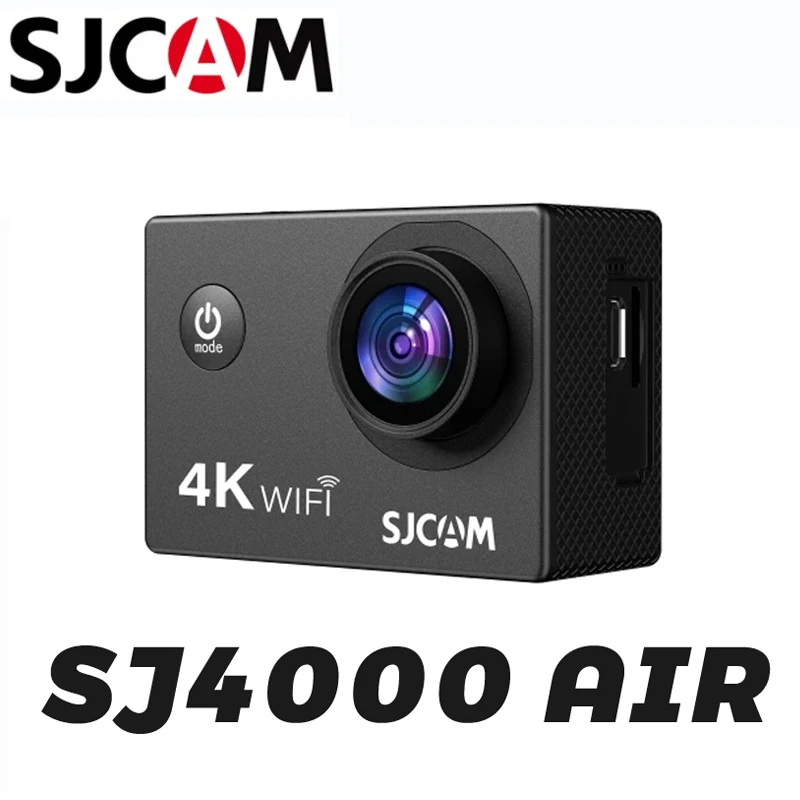 Экшн-камера SJCAM SJ4000 AIR, 4K, 30PFS, 1080P, 4-кратный зум, Wi-Fi