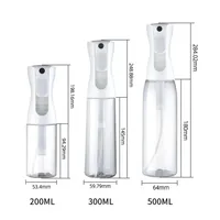 200/300/500ml High Pressure Spray Bottles Refillable Bottles Continuous Mist Watering Can Automatic Salon Barber Water Sprayer 4