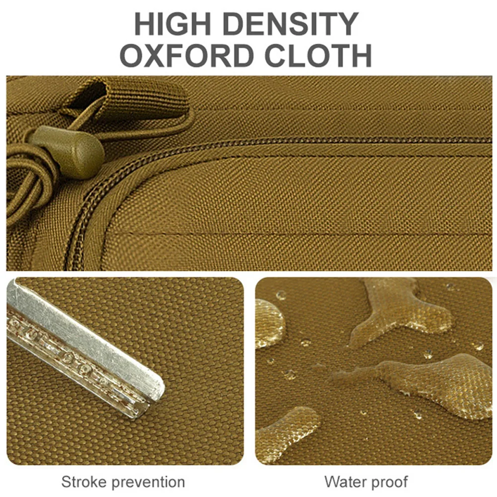 Grand sac à leurres étanche multifonction avec bandoulière pour cannes et accessoires de pêche