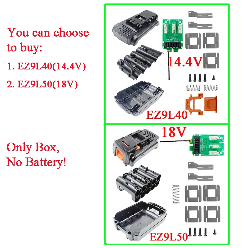 

Пластиковая стандартная Защитная печатная плата EZ9L50 EZ9L40 для литий-ионной батареи, печатная плата для Panasonic 18 в 14,4 В EY9L50 EY9L54 EZ9L42