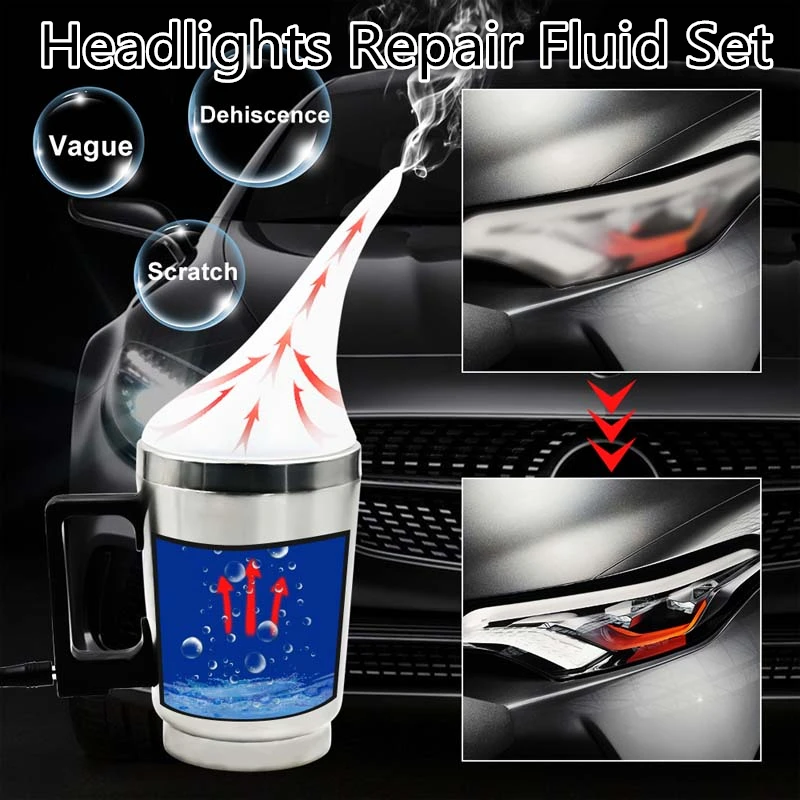HeadlightRepairFluidChemicalPolishingKitHeadlightsLiquidPolymer