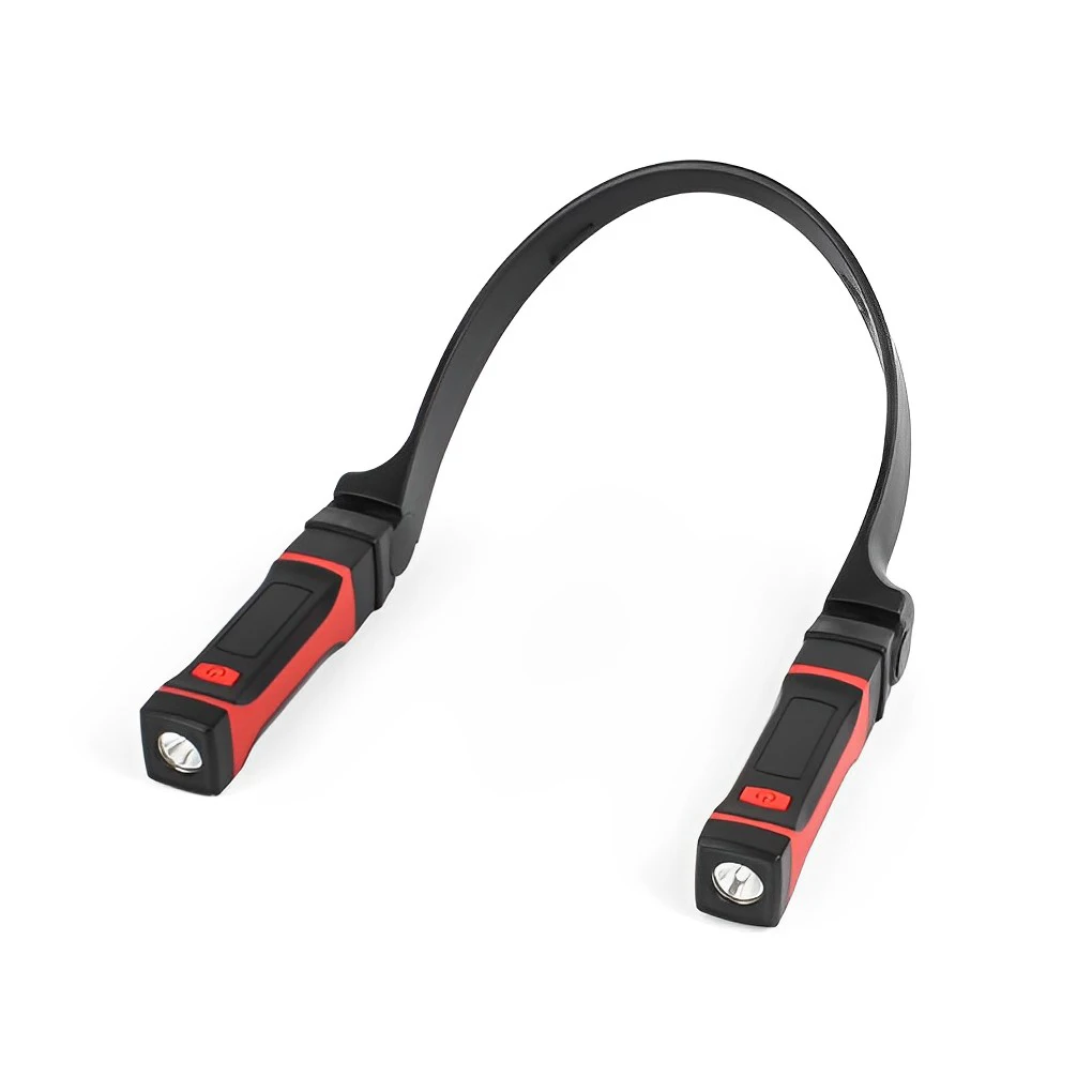LED 목걸이형 라이트 - USB 충전 강력한 조명 상하에 강력한 자석이 서로..