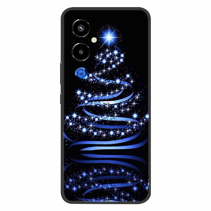 Christmas Silicone Soft TPU Phone Case - Festive Holiday Gift Cover