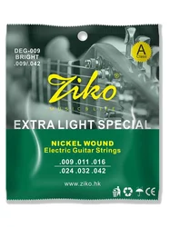 Premium Nickel Electric Guitar Strings - Professional High-Quality Guitar Accessories (DEG-009)