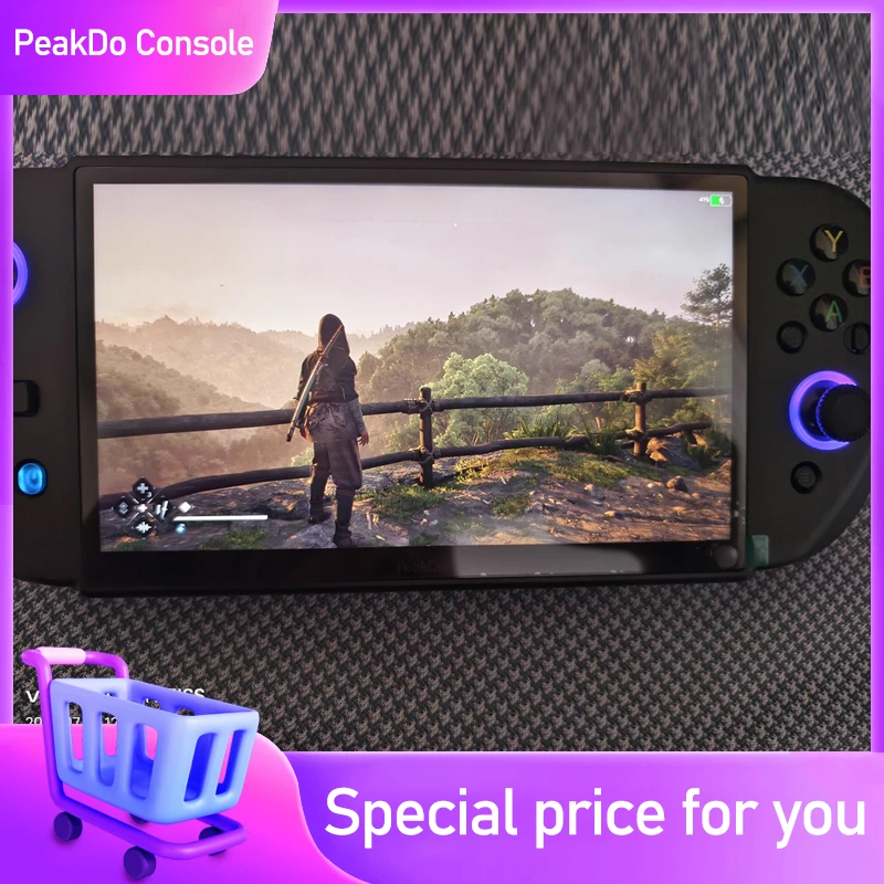 Peakdo Handheld Game Console With Hall Joystick And 120hz Screen_voghion.com
