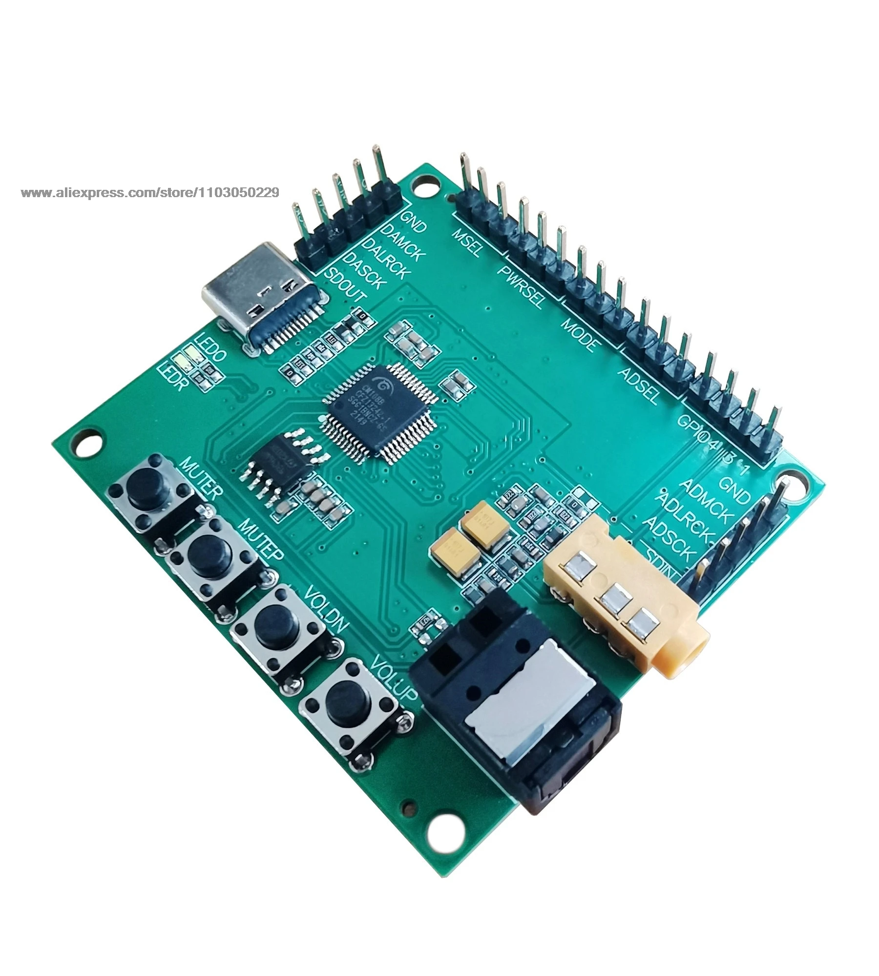 CM108B  ī   , USB Typec to I2S , SPDIF    