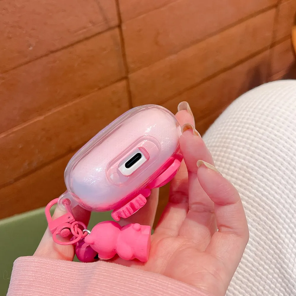 Redmi Buds Lite Clear Soft Case Cute Butterfly Earphone Case