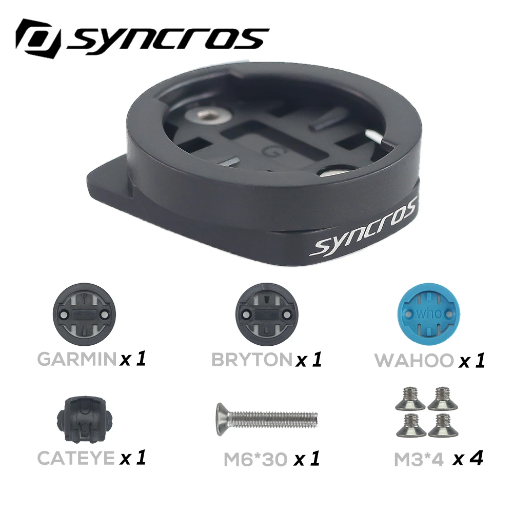Syncros Top Cap Integration Computer Mount For Garmin/Wahoo/Bryton For