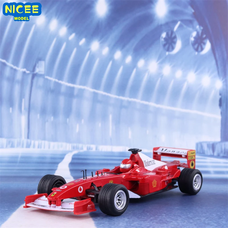 

1:32 F1 Formula racing car Diecast Metal Alloy Model car Pull Back Sound Light Car Children Gift Collection E209