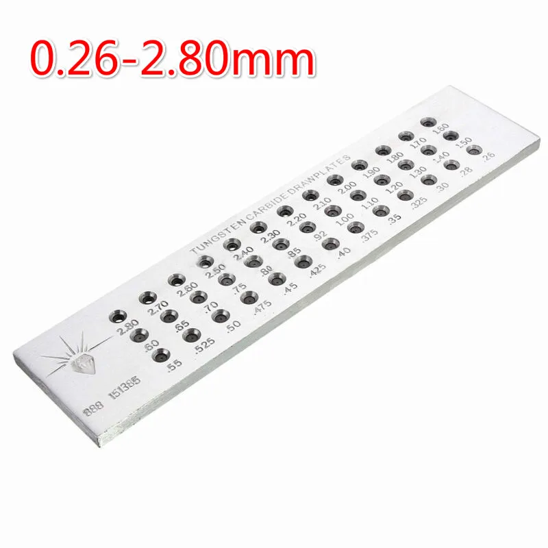 

39-holeTungsten карбидная проволочная тарелка для изготовления ювелирных изделий, круглая тарелка, ювелирные инструменты, Золотая и серебряная проволока для рисования