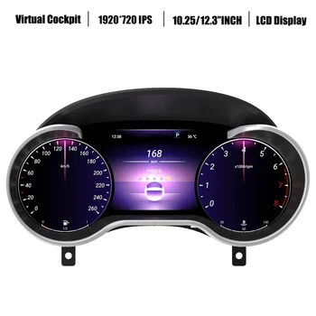 Panel de instrumentos digital de 12.3'' para Mercedes Benz GLE/GLS/ML/GL/R/G-Class W164 X164 W166 X166 W251 W463, velocímetro LCD para cabina. 1