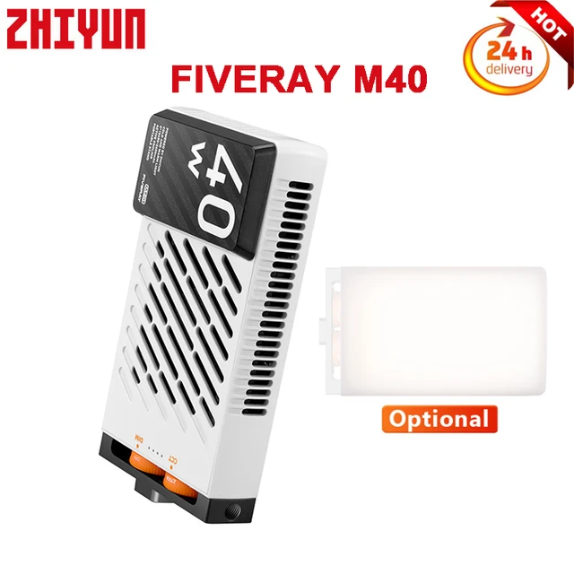 ZHIYUN FIVERAY LED 조명, 휴대용 포켓 라이트, 사진 비디오 램프, 틱톡, 유튜브 필 라이트, 사진 조명, M40