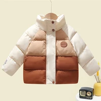 Jacke Herbst Winter Patchwork  Daunen