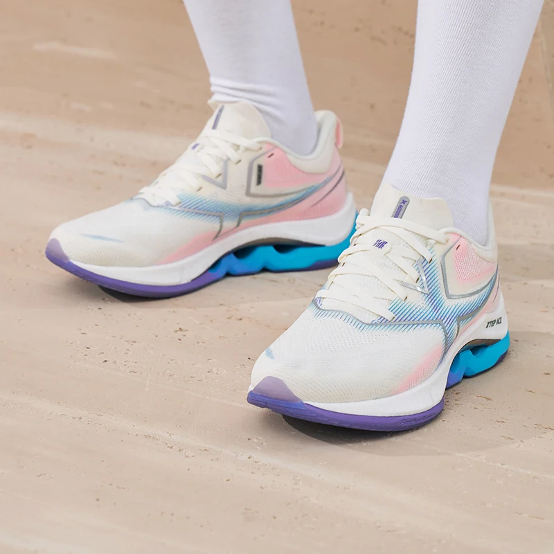 Xtep Running Shoes Women Autumn Comfortable Sports Shoes Cushion Lightweight Breathable Sneakers Support 977318110052
