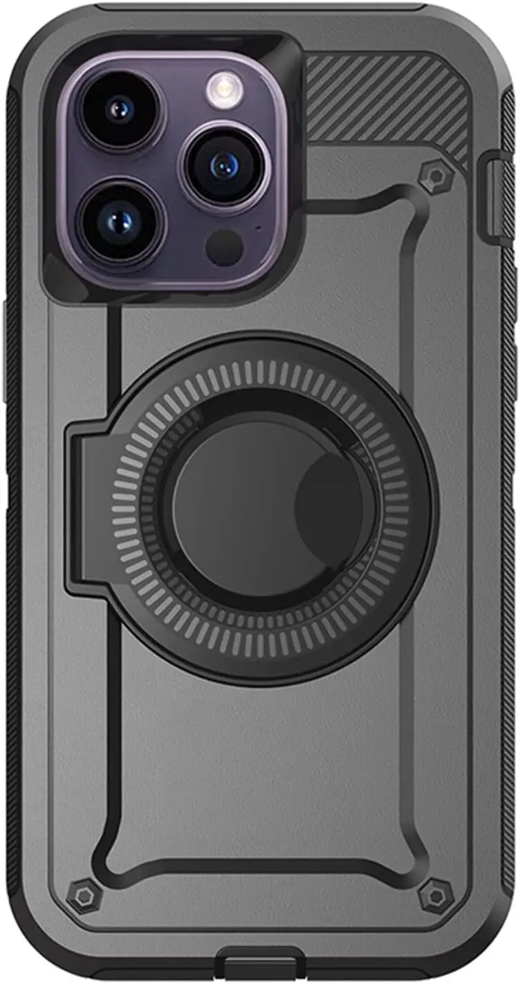 

Чехол для iPhone 14 серии военный класс защита от падения защитный чехол с магнитной подставкой защитный противоударный защитный чехол