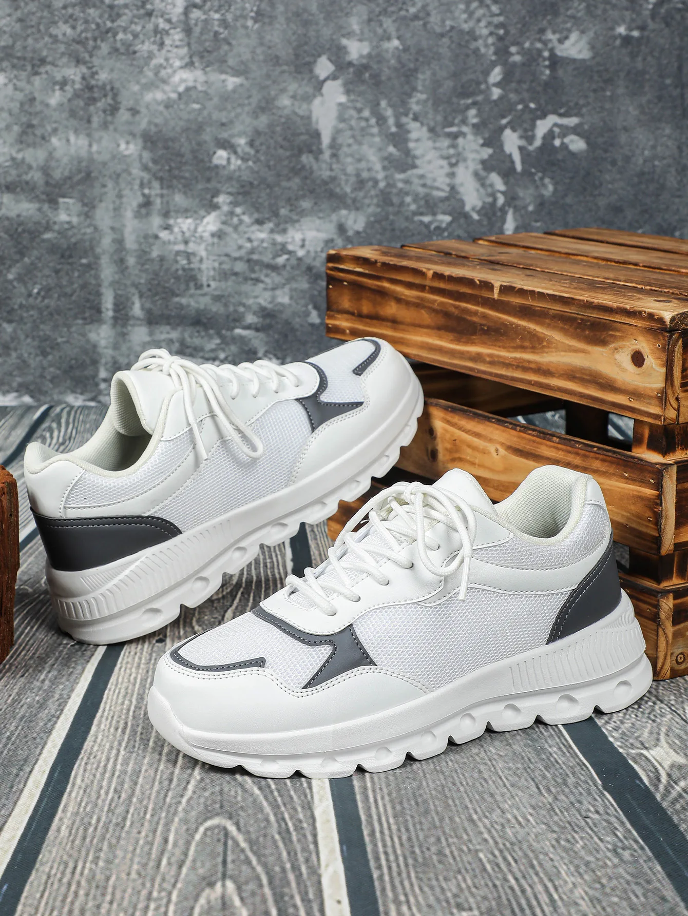 VEAMORS Mesh Running Shoes - Lifestyle Image 2